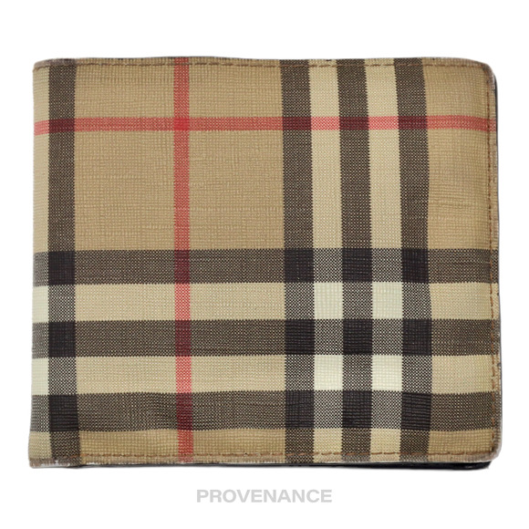 🔴 Burberry Bifold Wallet - Nova Check - Picture 2 of 9